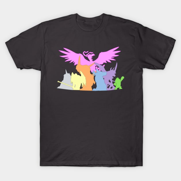 Digimon Adventure Champions T-Shirt by Skarmaiden